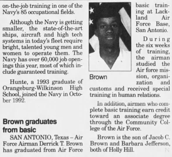Clipping from The Times and Democrat